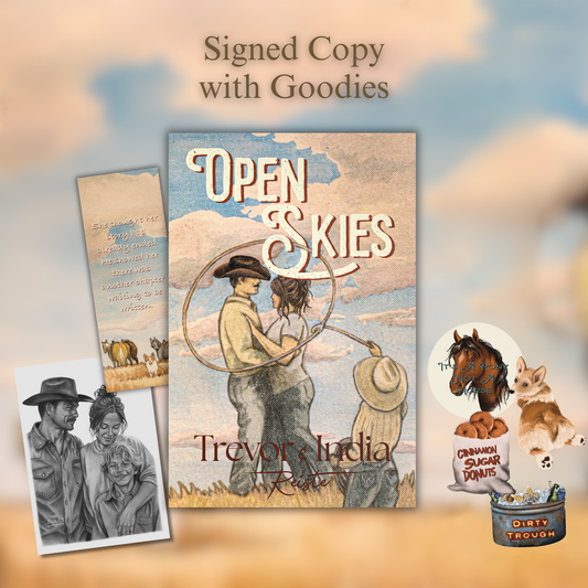 PRE-ORDER Open Skies Signed Copy + Goodies